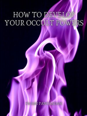 cover image of How to Develop your Occult Powers